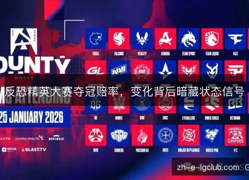 反恐精英大赛夺冠赔率，变化背后暗藏状态信号